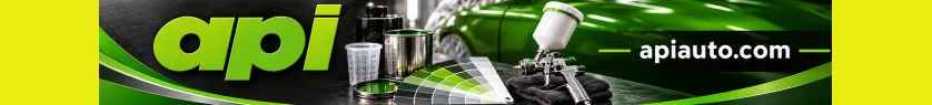API Auto Body Products Inc banner advertisement