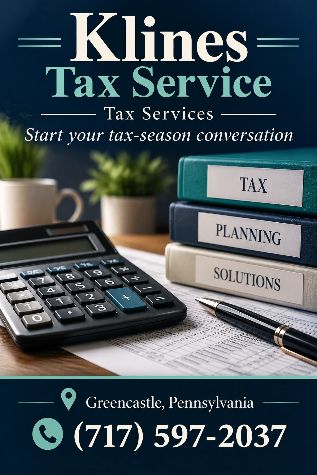Klines Tax Service advertisement