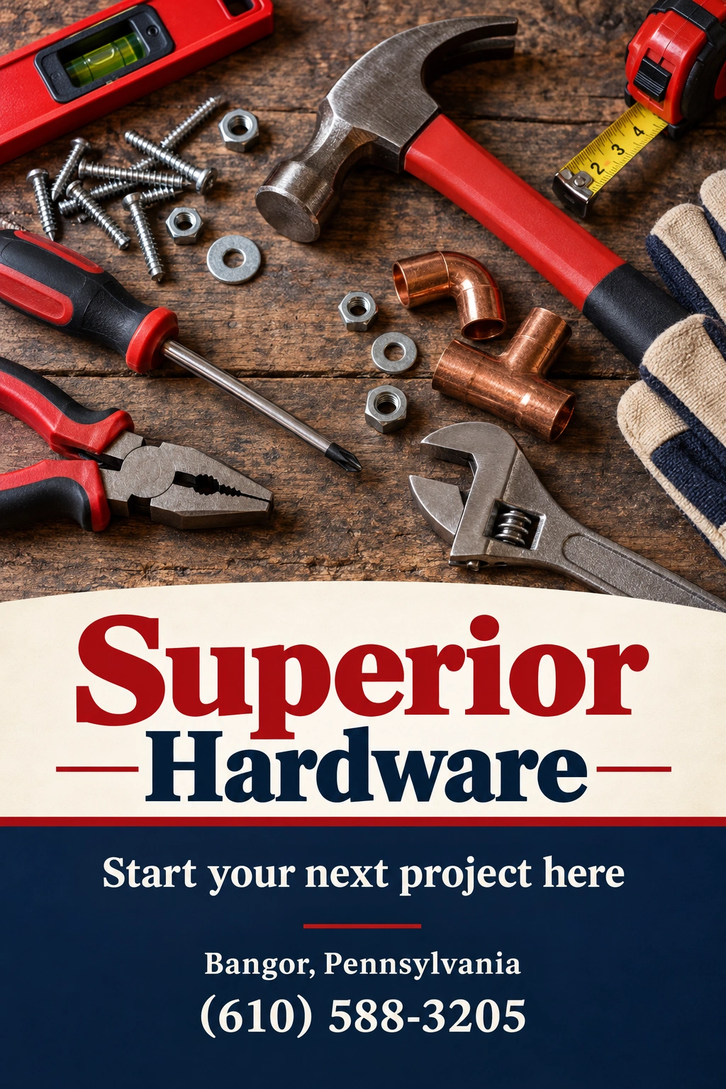 Superior Hardware advertisement