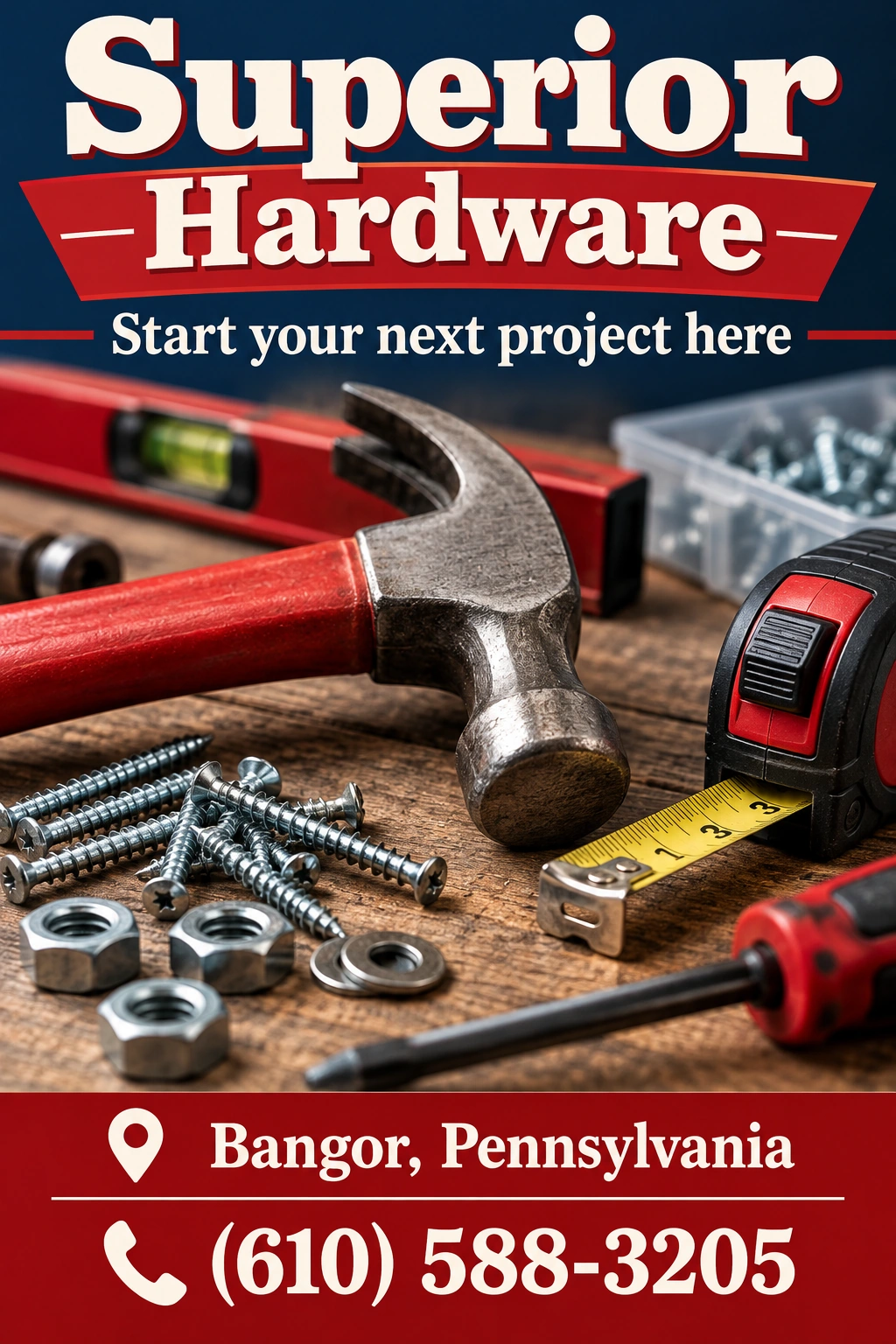 Superior Hardware advertisement