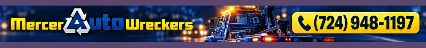 Mercer AutoWreckers banner advertisement