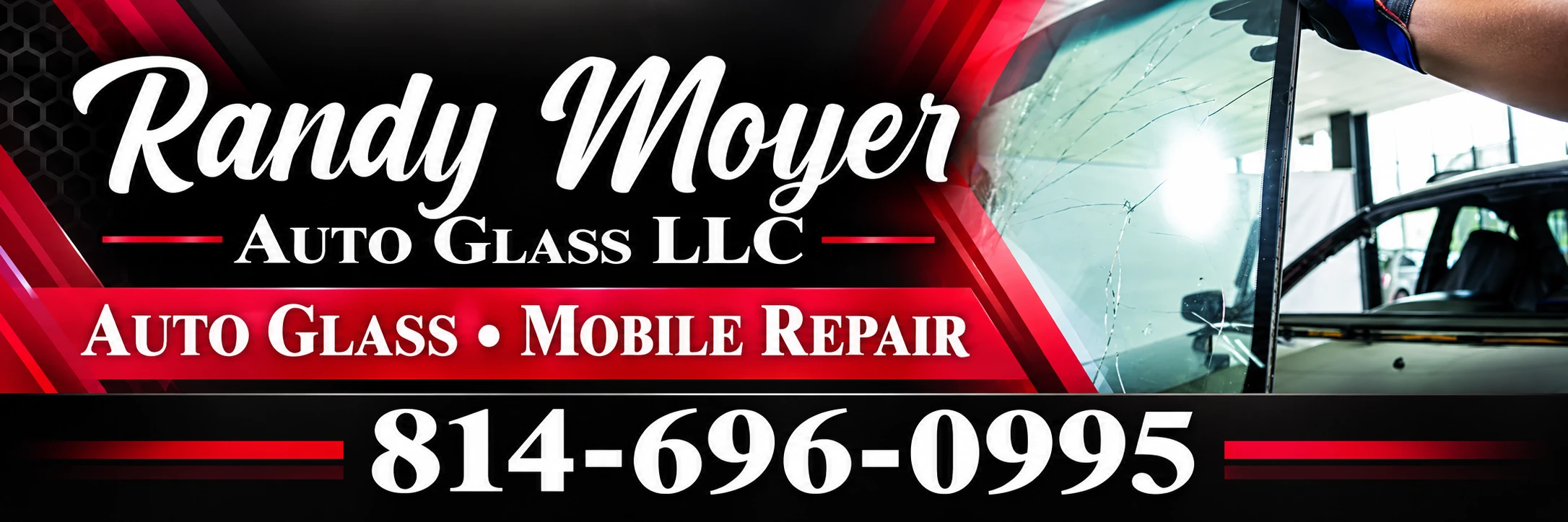 Randy Moyer Auto Glass banner advertisement