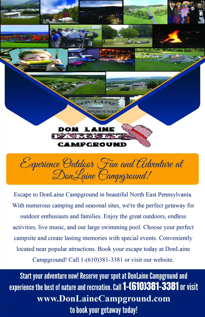 Don Lain Campground advertisement