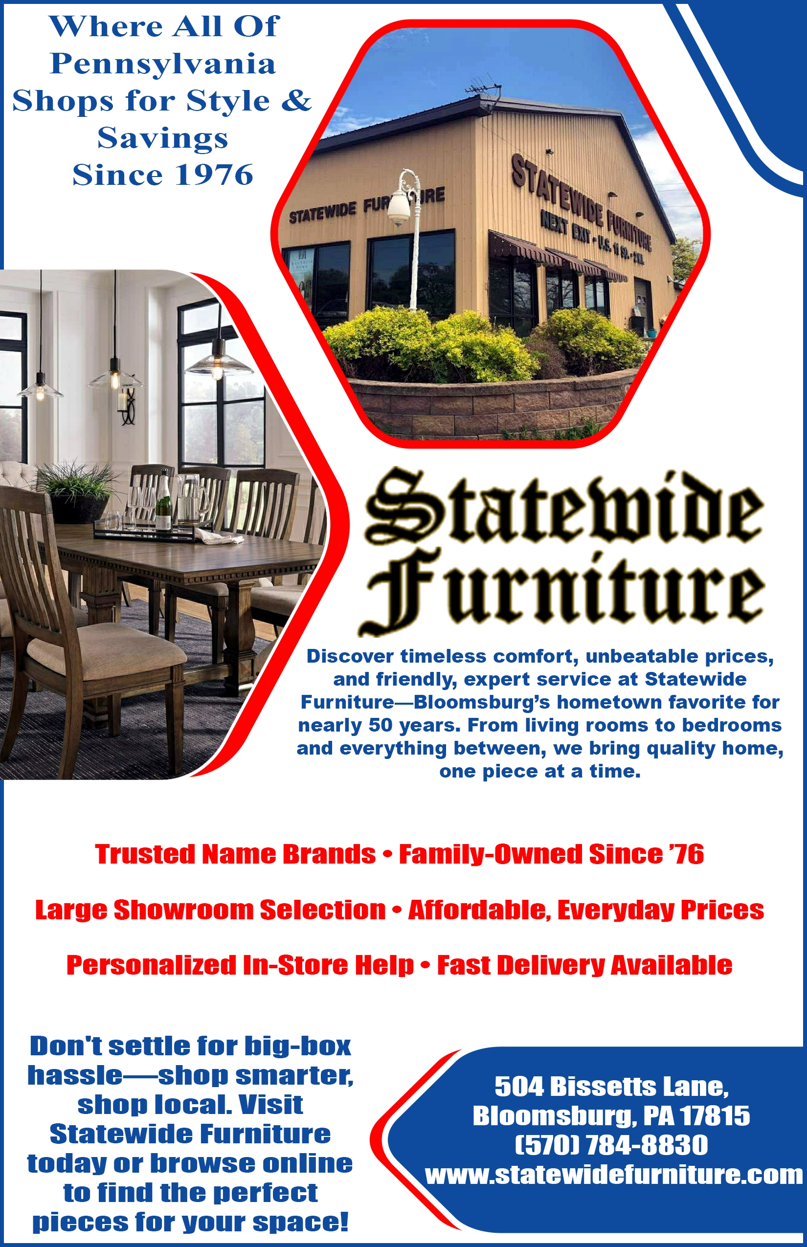 Statewide Furniture advertisement
